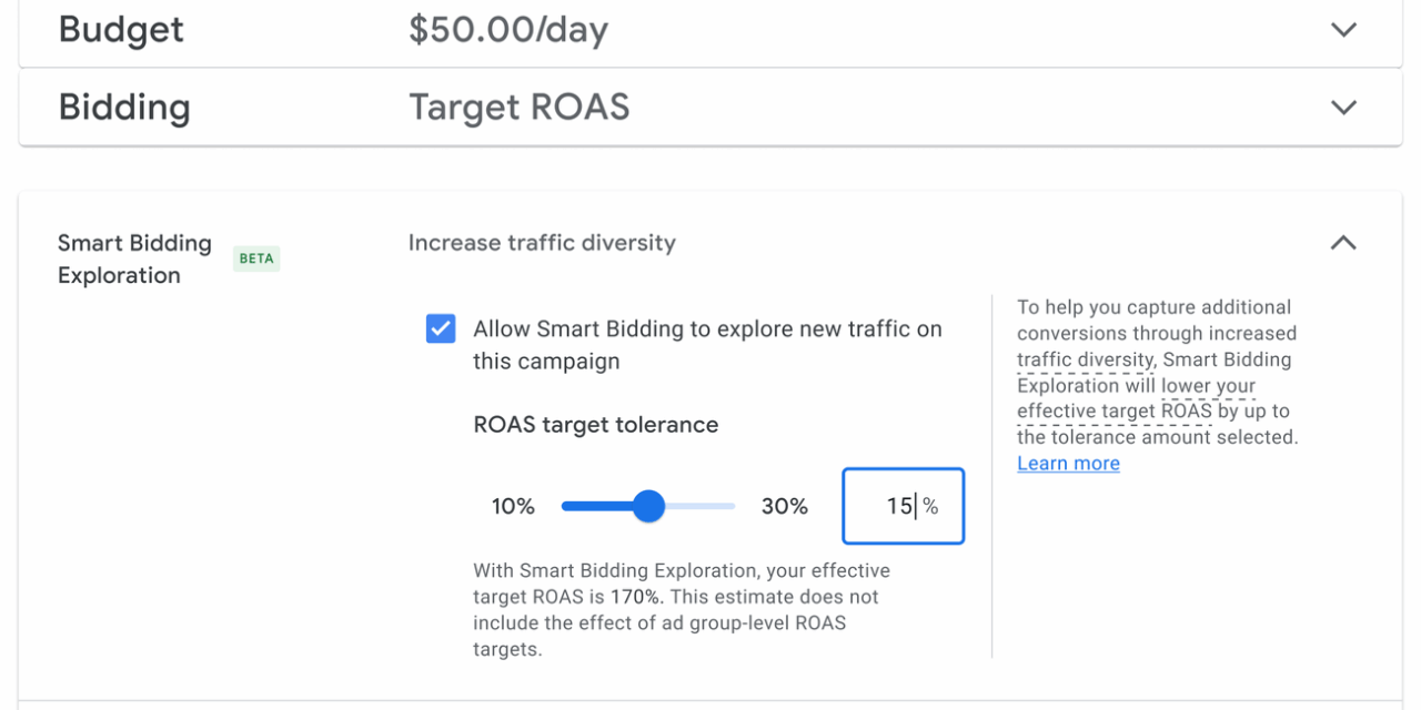 Google: Amplía tu universo de conversiones con Smart Bidding Exploration
