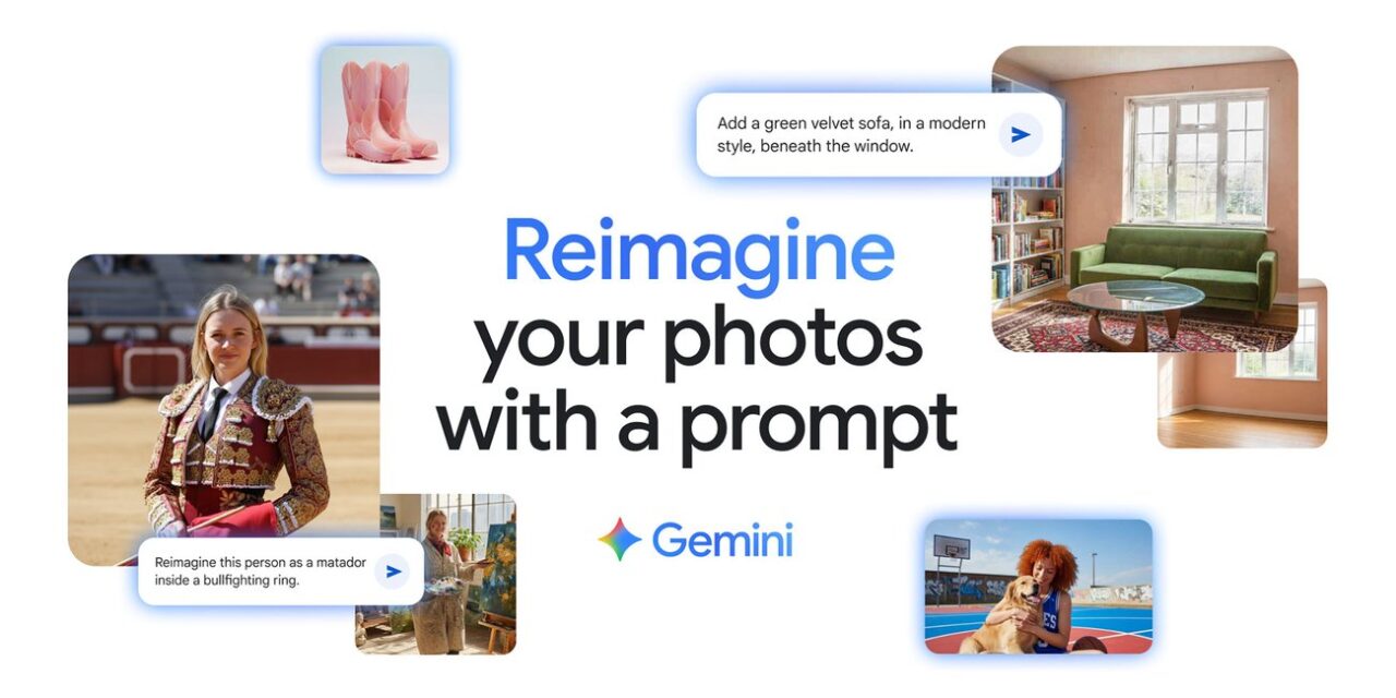 Google: La edición de imágenes en Gemini acaba de mejorar